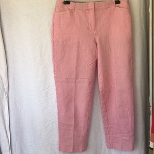 Talbots seer sucker pants size 8